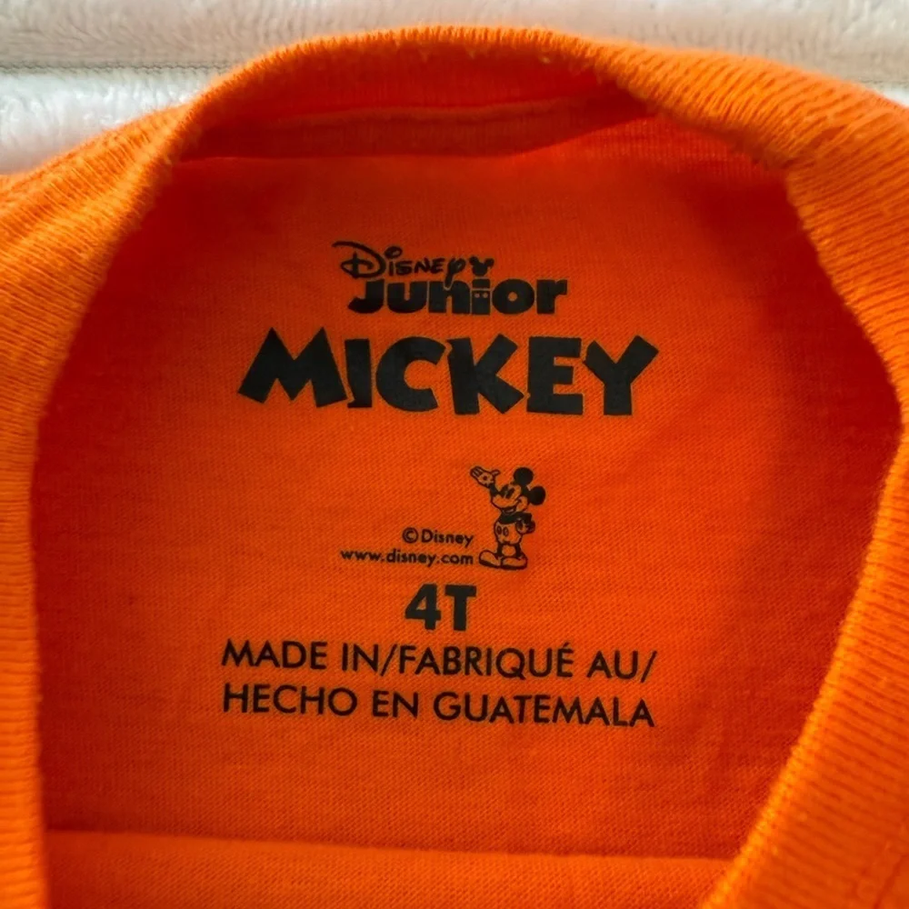 Disney Orange Candy Crew Mickey Mouse T-Shirt